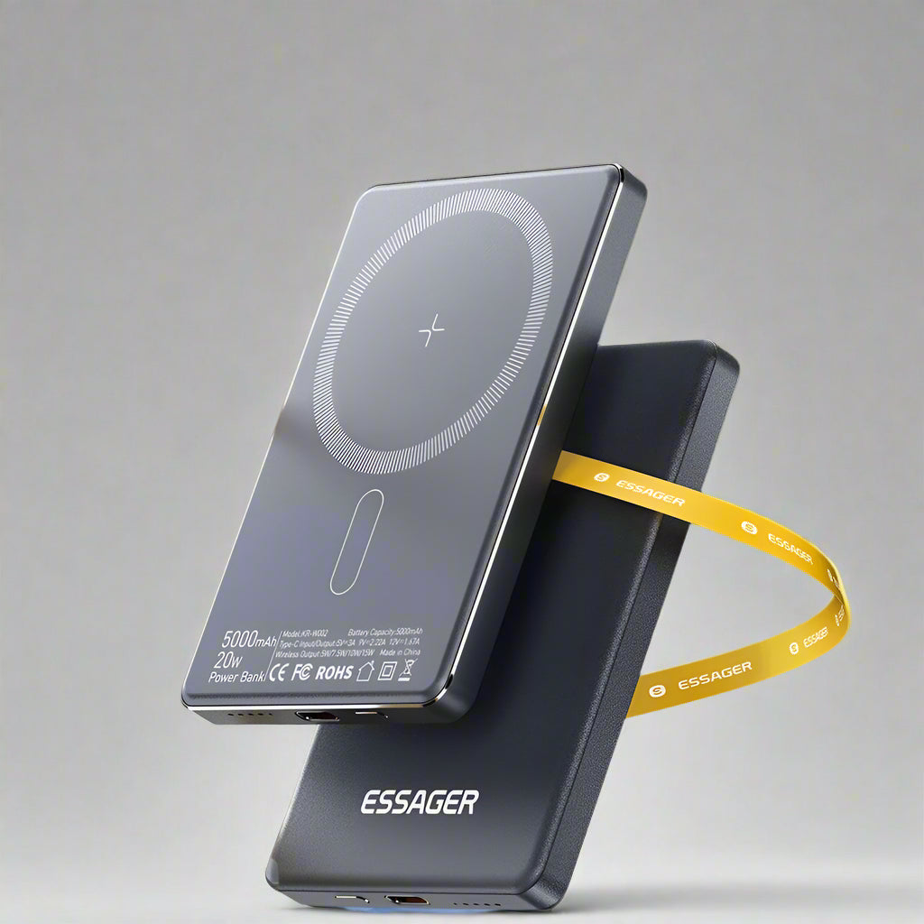 5000mAh Thin Magnetic Wireless Power Bank