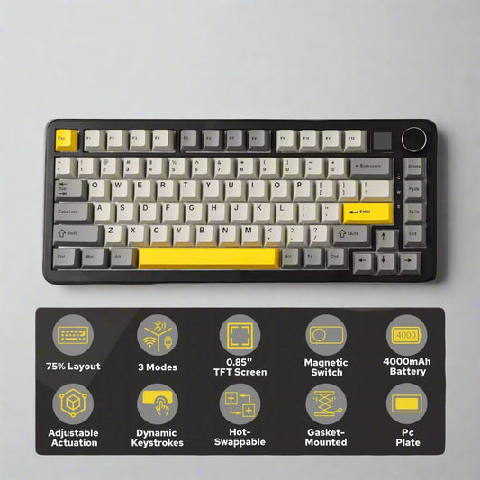 F4 Wireless Magnetic Switch Keyboard